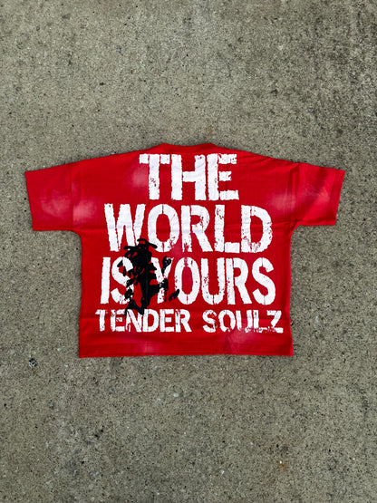 THE WORLD IS YOURS TEE