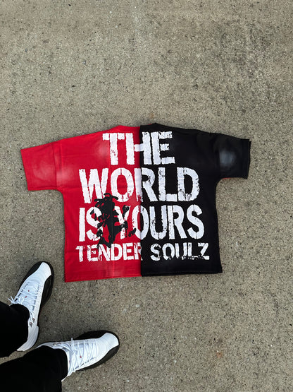 THE WORLD IS YOURS TEE